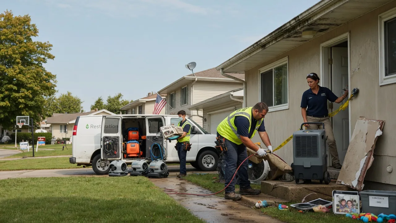 Water Damage Restoration in Dellrose, TN near me
